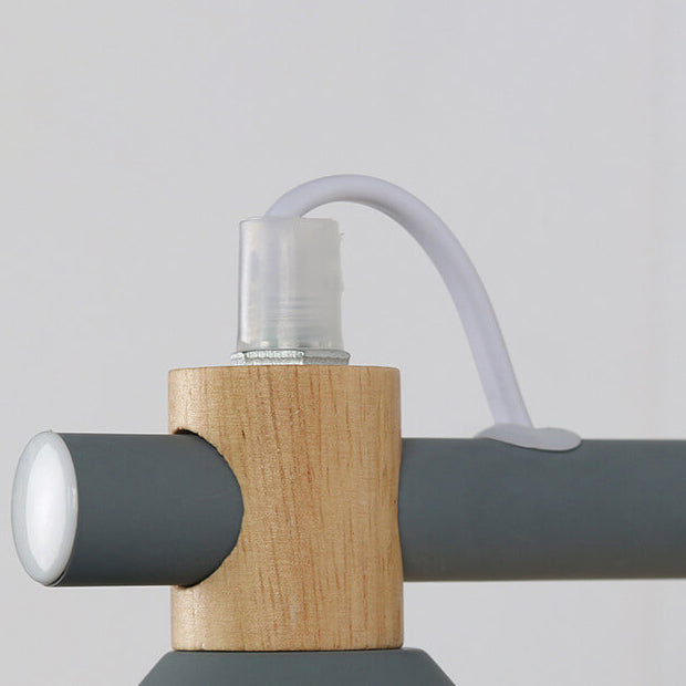 Macaron Iron Trumpet Shaped Wall Lamp