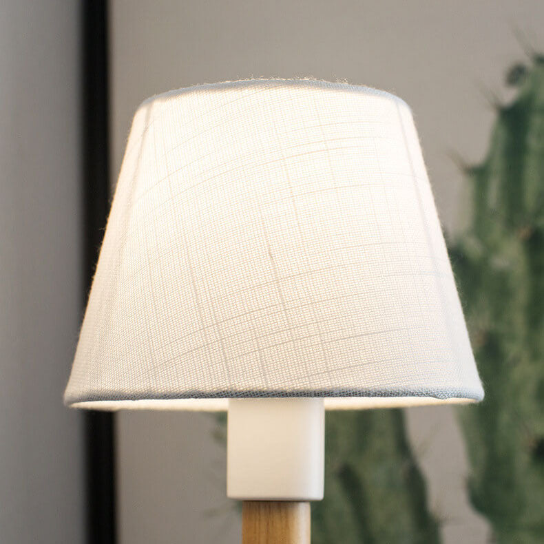 Wooden Tubular Wall Lamp