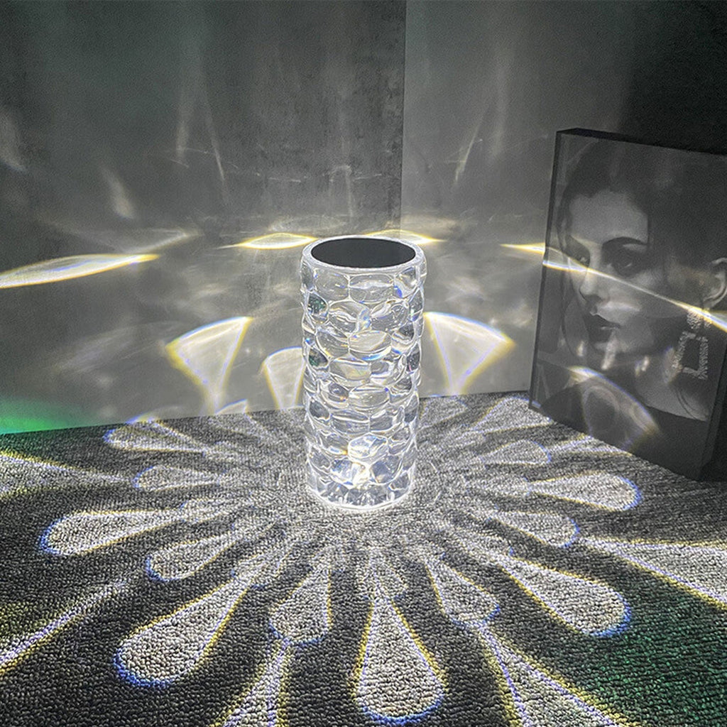 Crystal Diamond Water Drop Table Lamp