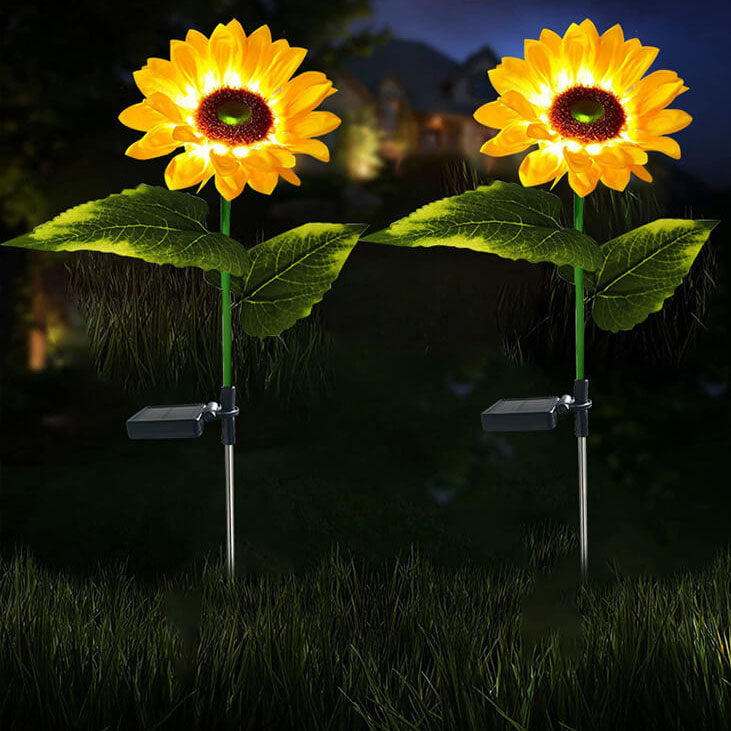 Sunflower Lawn Decorative Ground Outdoor Light