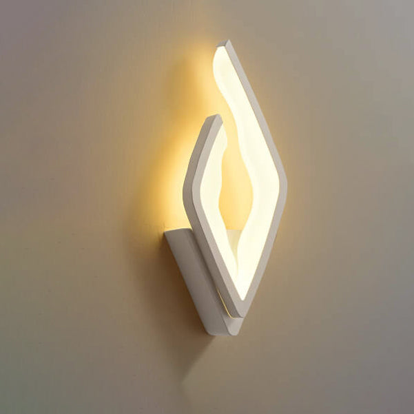 Acrylic Flame Design Wall Lamp