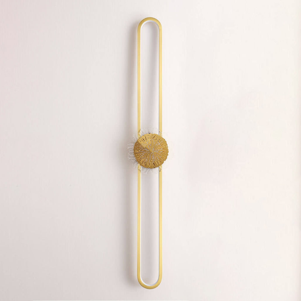 Full Copper Ring Design Wall Lamp