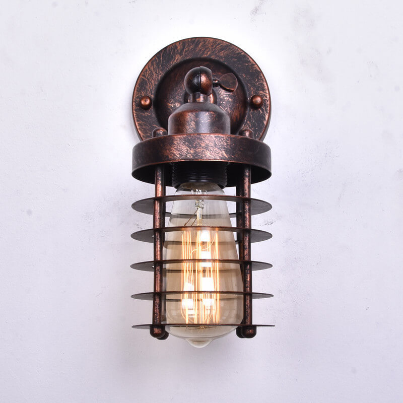 Northern Wrought Iron Wall Lamp
