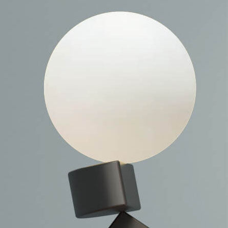 Geometric Blocks Stacked Iron Table Lamp