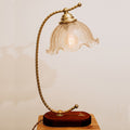 Glass Arc Decorative Table Lamp
