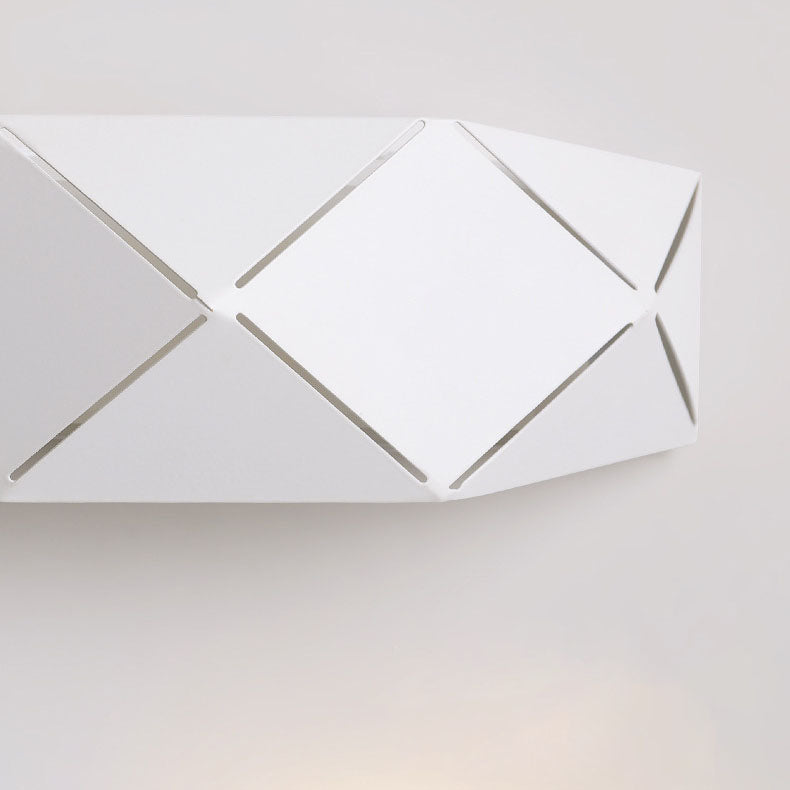 Iron Geometric Polyhedron Bedroom Wall Lamp