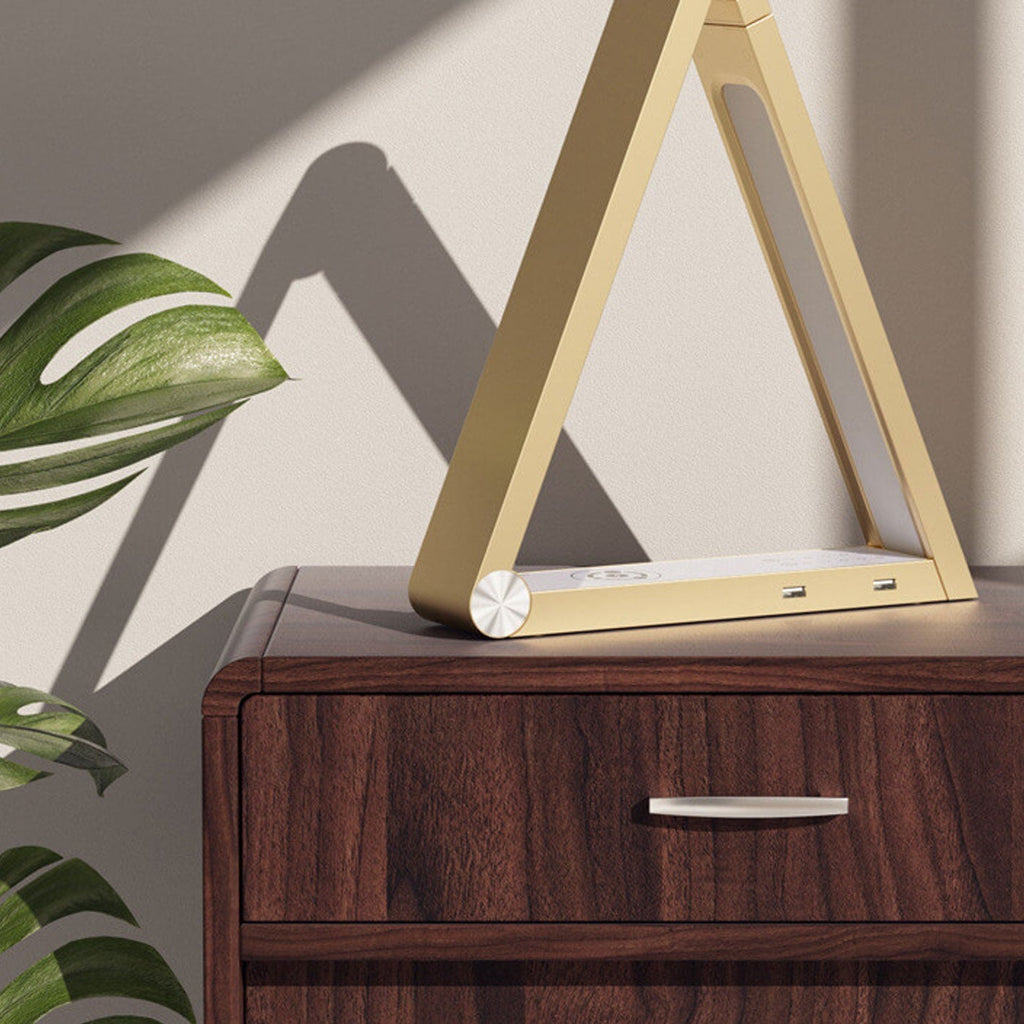 Intelligent Triangle Wireless Charging Table Lamp