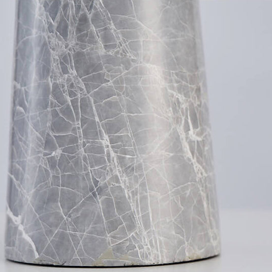 Marble Cylinder Bedroom Table Lamp