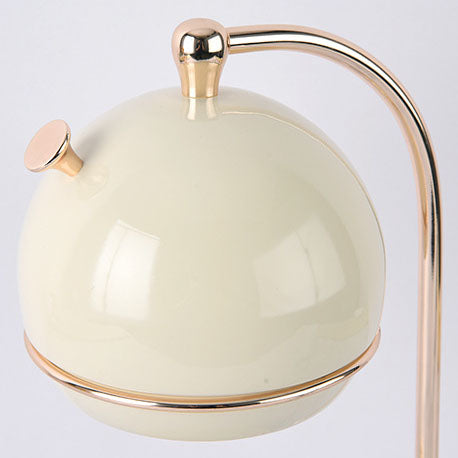 Iron Hemisphere Melting Wax Table Lamp
