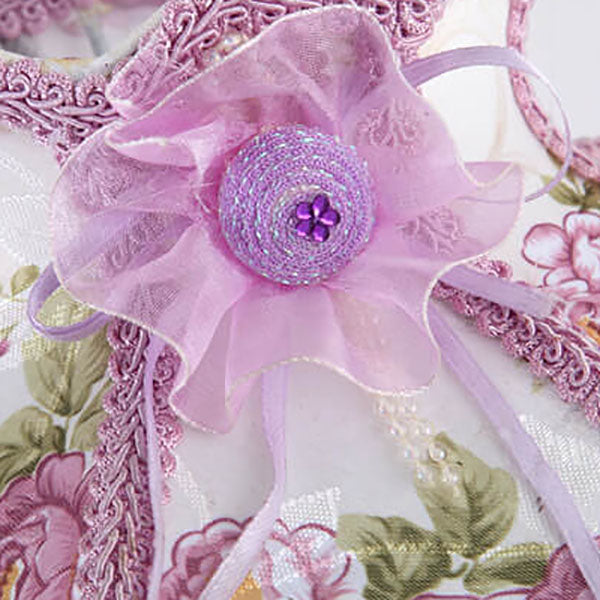 Style Wedding Fabric Glass Table Lamp