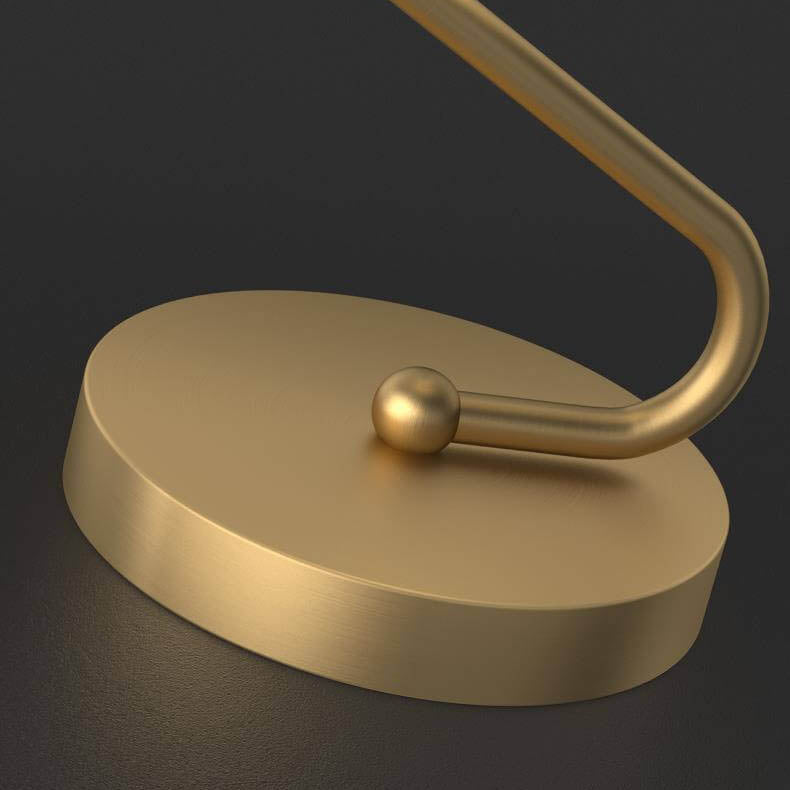 Copper Ball 2-Light Table Lamp