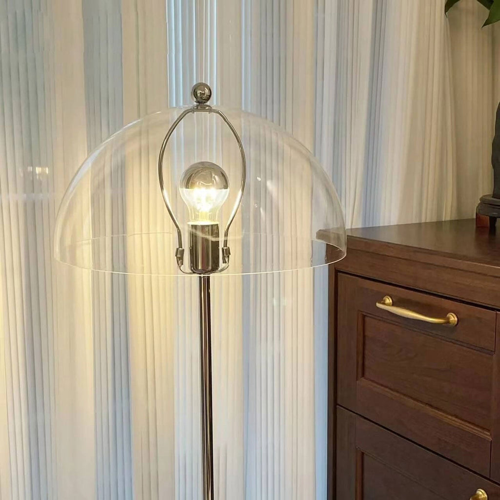 Creative Retro Acrylic Mushroom Floor Lamp
