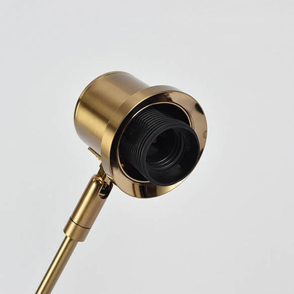 Postmodern Smoke Gray Glass Table Lamp