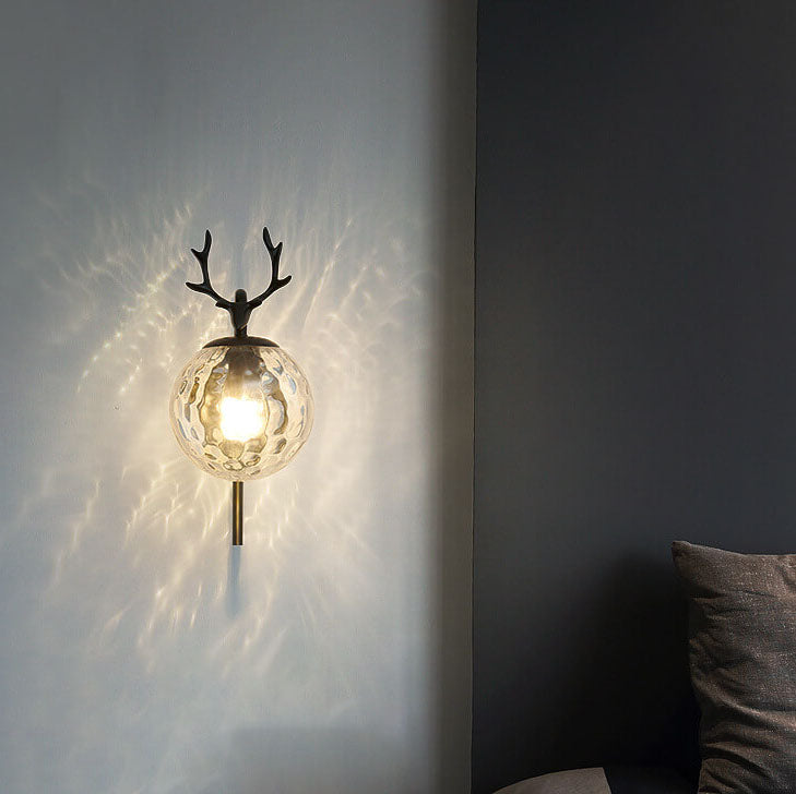 Iron Antler Global Glass Wall Lamp