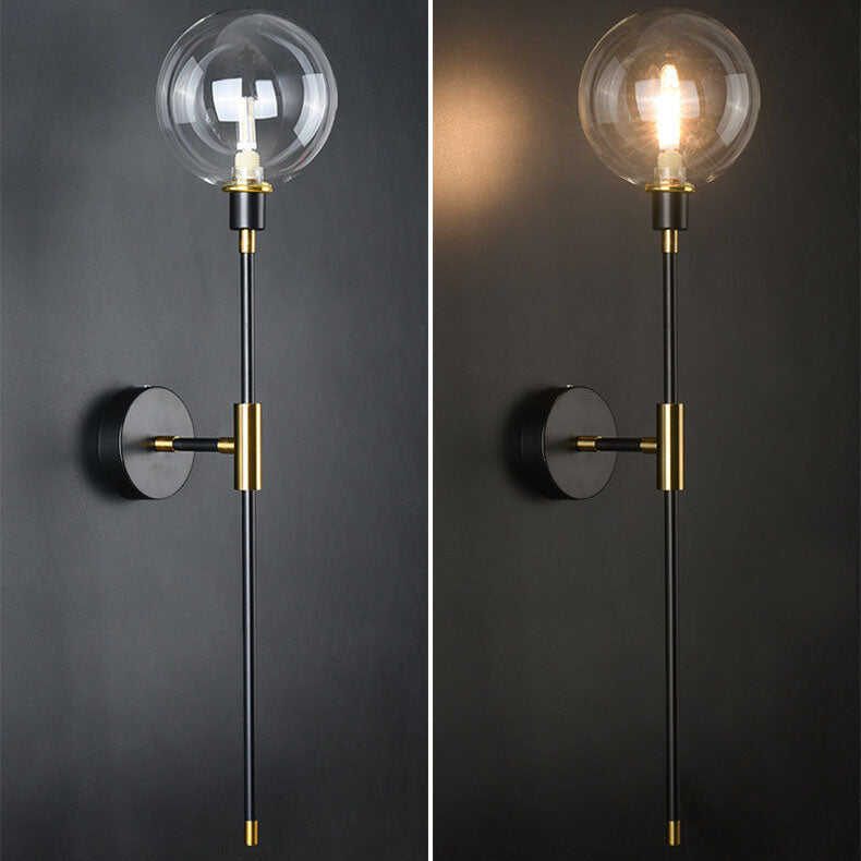 Magic Bean Glass Long Wall Lamp
