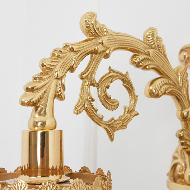 All-Copper Branch Bedroom Wall Lamp