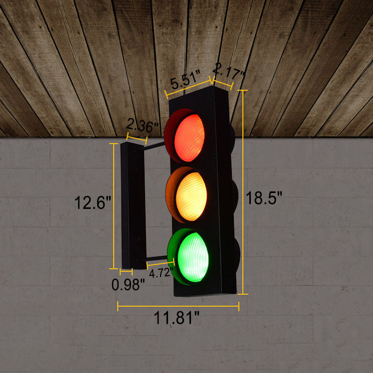 Traffic Design Wall Lamp