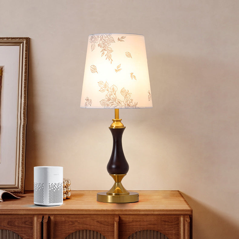 Round Bottle Disc Ash Table Lamp