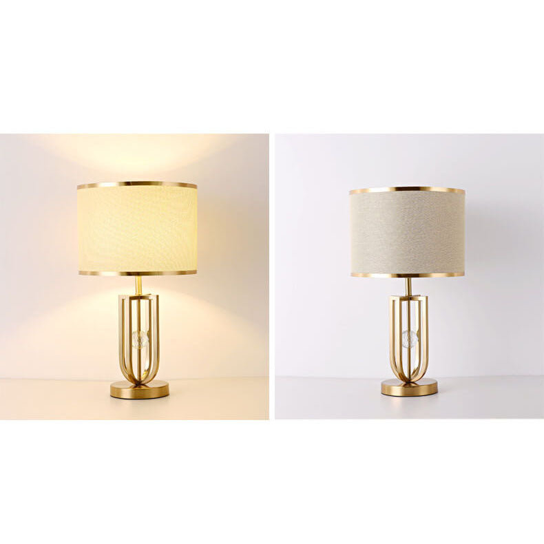 Imitation Copper Cloth Table Lamp