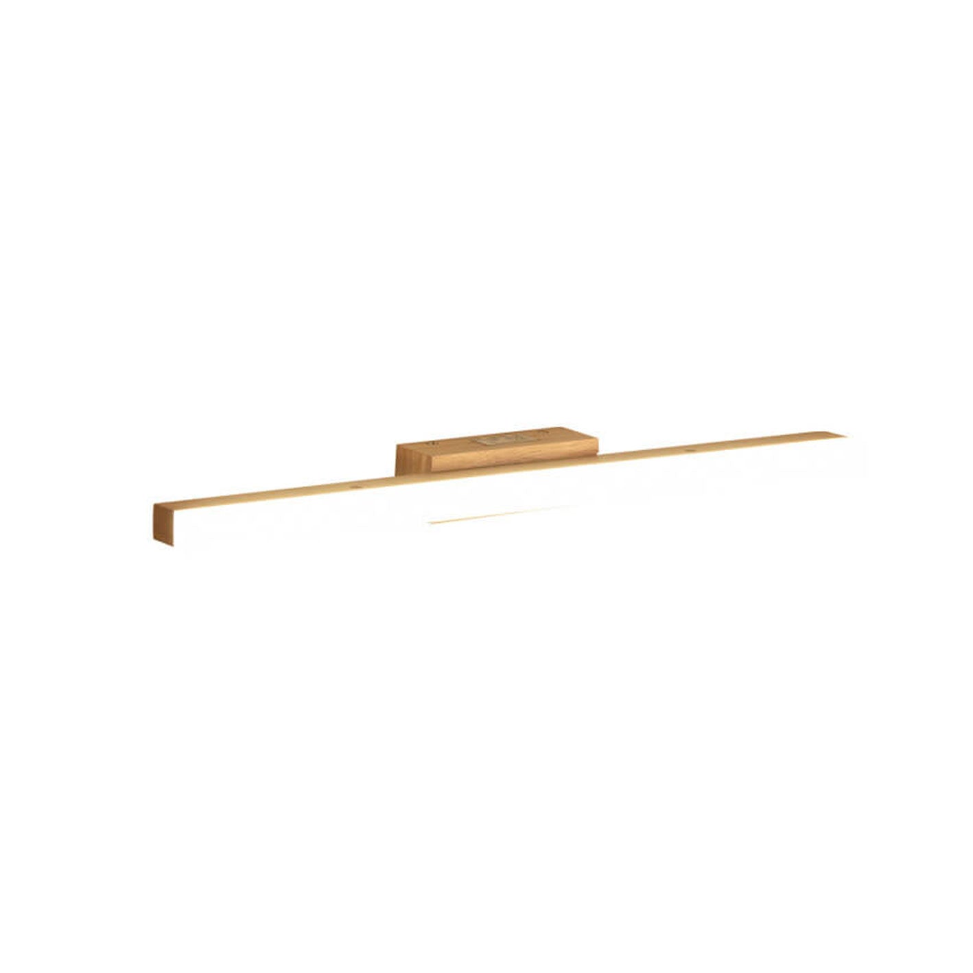 Wooden Long Strip Vanity Wall Lamp