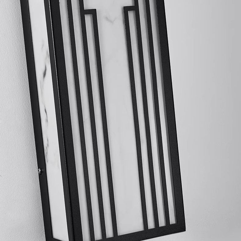 Rectangular Stainless Steel Imitation Outdoor Light