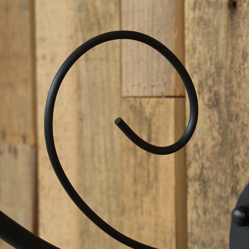 Iron Round Garden Outdoor Light