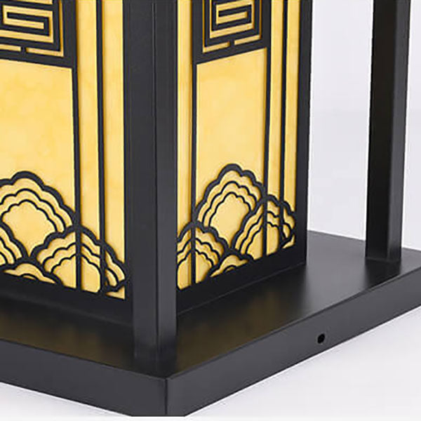 Imitation Marble Square Column Outdoor Light