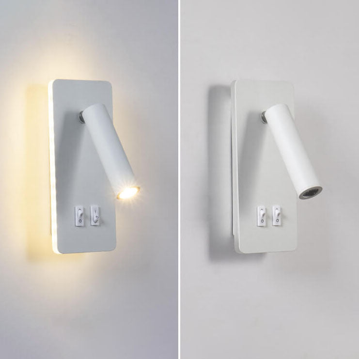 Square Rotatable Reading Wall Lamp