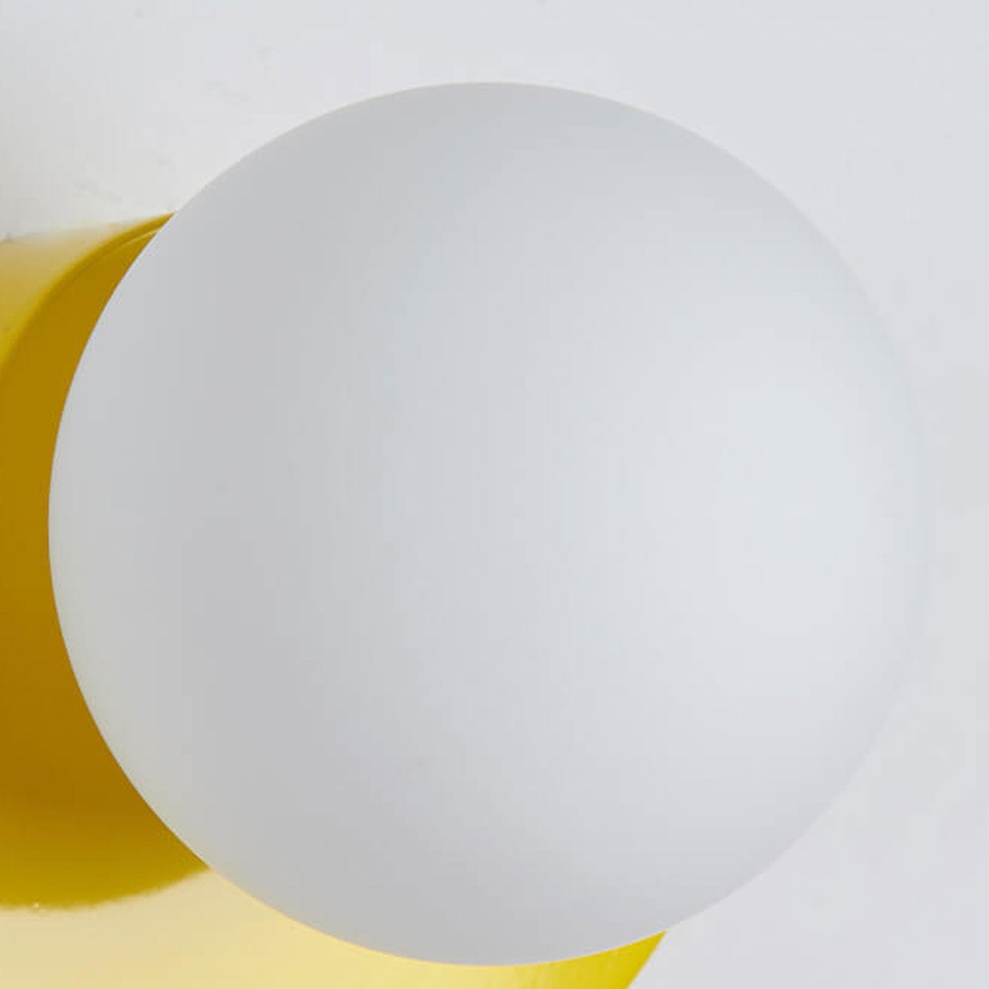 Glass Spherical Colorful Semicircle Wall Lamp