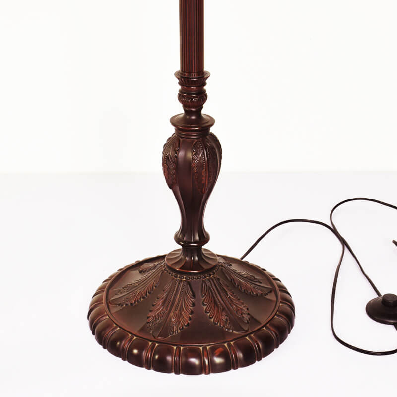 Decorative Umbrella Iron Resin 3-Light Floor Lamp