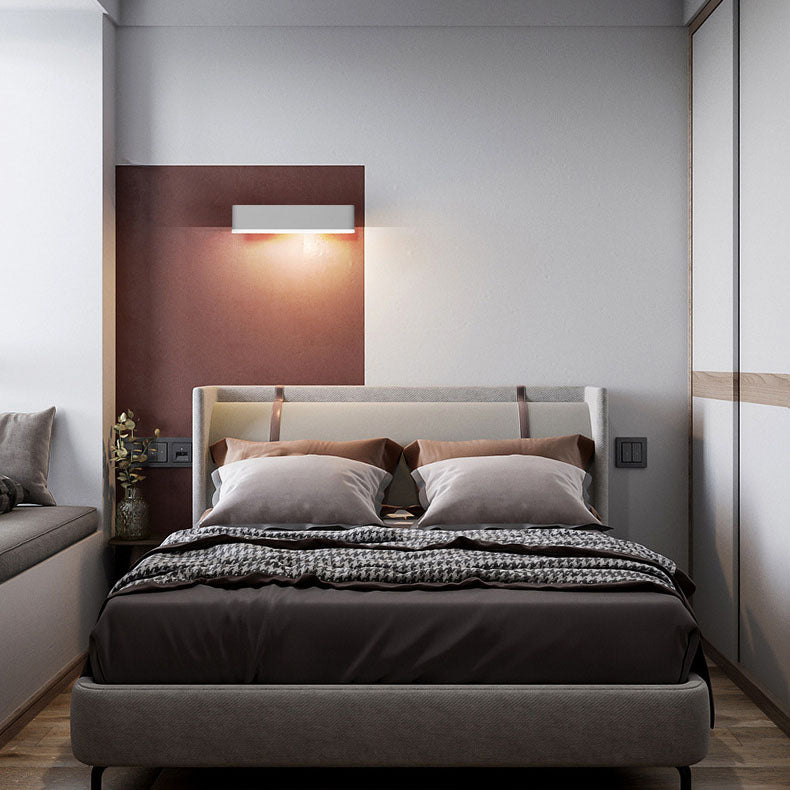 Rectangular Aluminum Acrylic Wall Lamp
