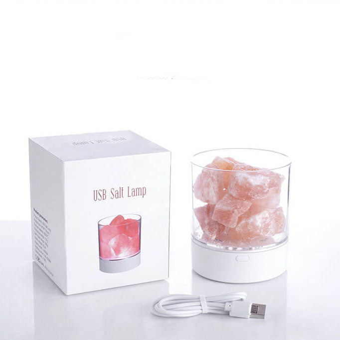 Salt Flame Cup Night Table Lamp