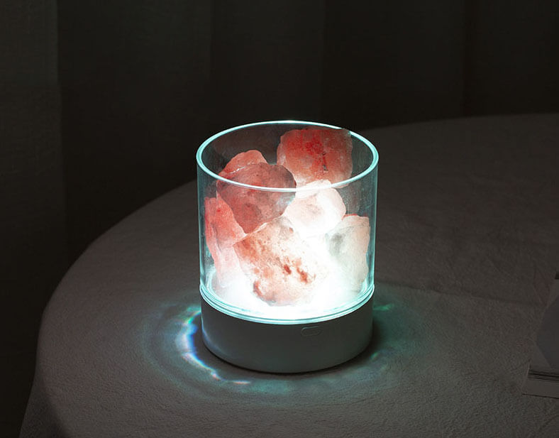 Salt Flame Cup Night Table Lamp