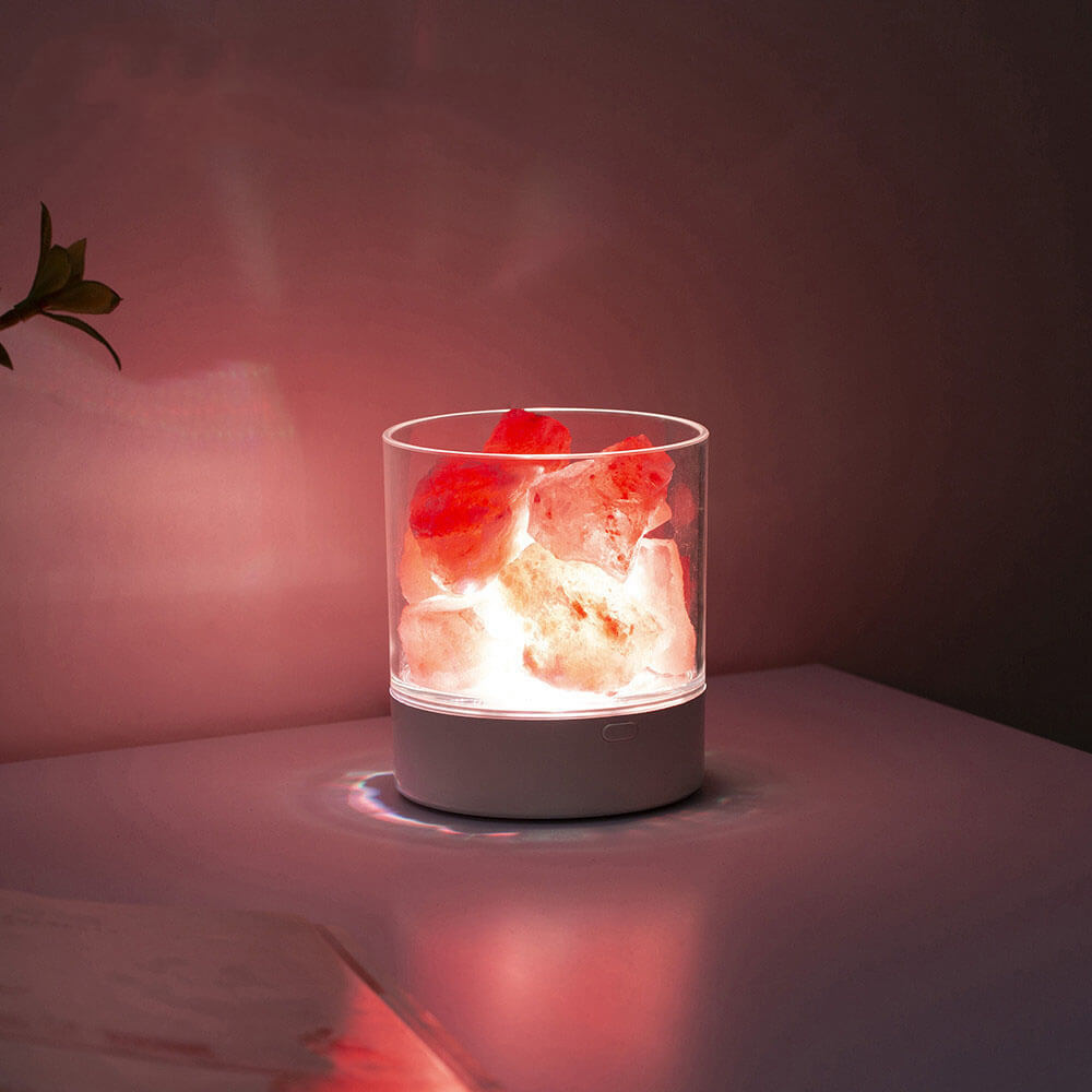Salt Flame Cup Night Table Lamp
