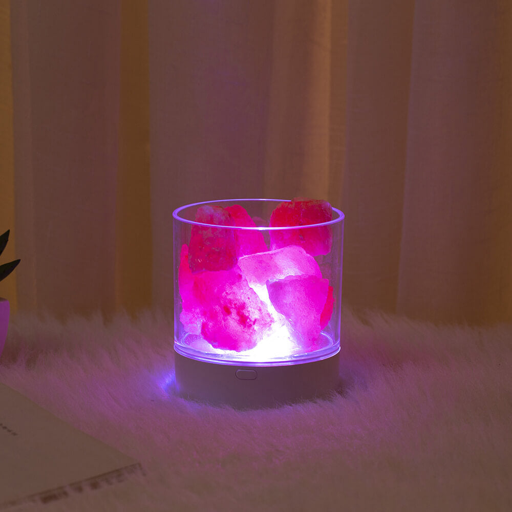 Salt Flame Cup Night Table Lamp