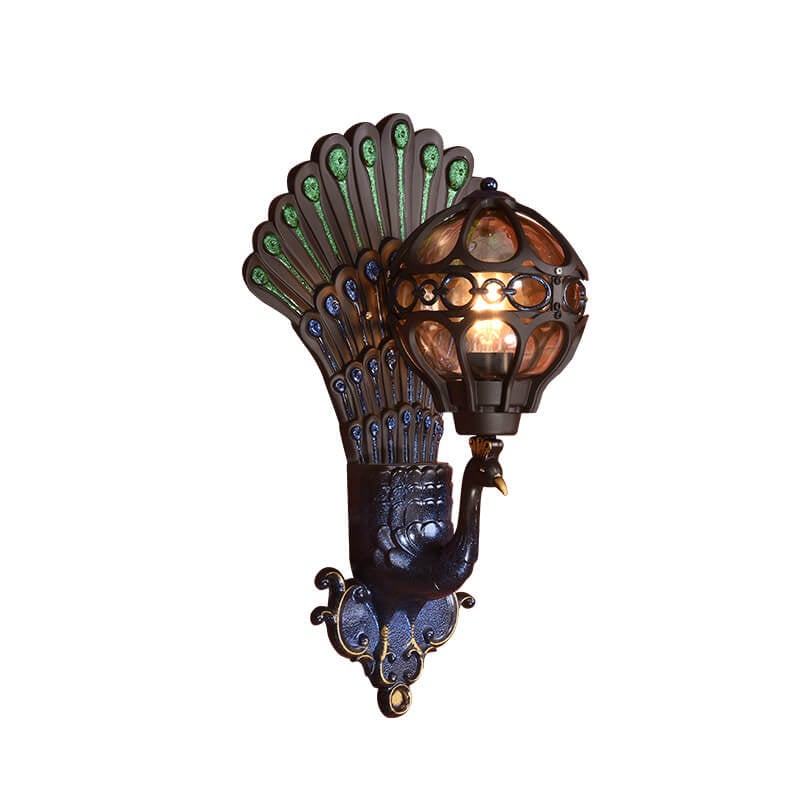 Peacock Outdoor Light