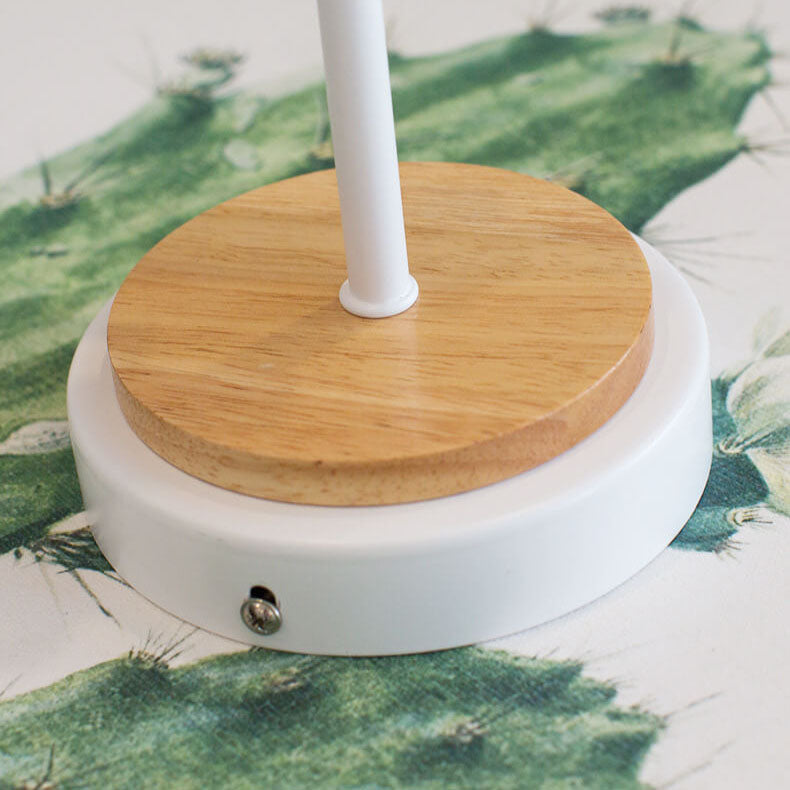 Wooden Tubular Wall Lamp