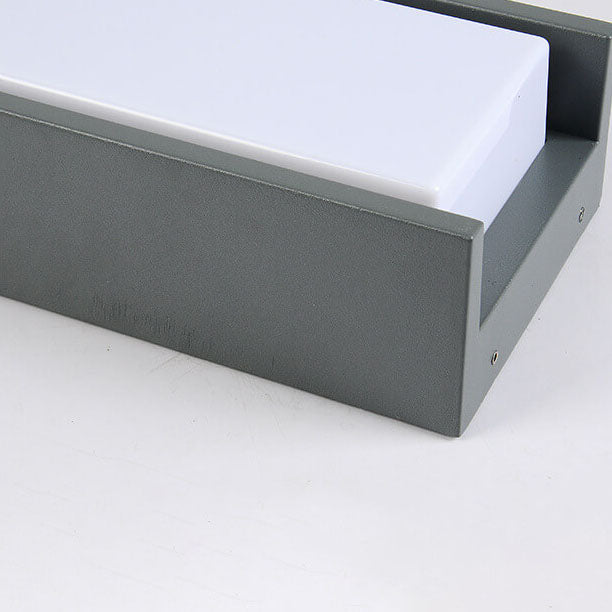 Square PC Patio Outdoor Light