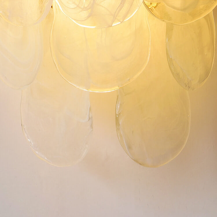 Glass Shell Pearl 2-Light Wall Lamp