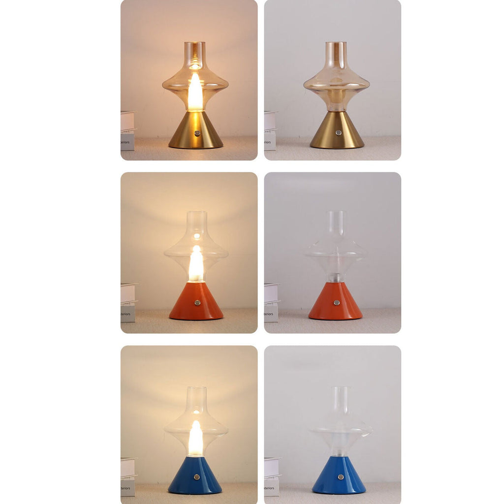 High Boron Glass Charging Table Lamp
