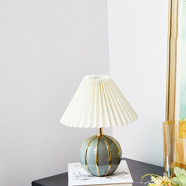 Ceramic Fabric Table Lamp