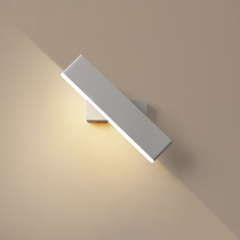 Rectangular Aluminum Acrylic Wall Lamp