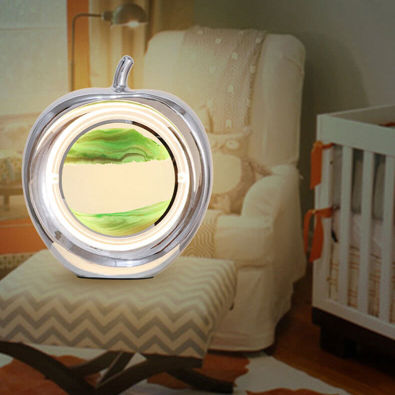Apple Quicksand Painting Decorative Table Lamp
