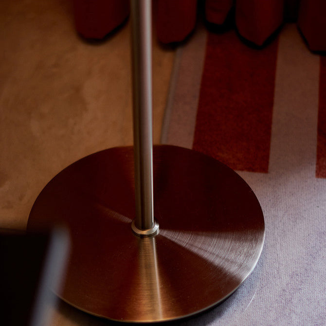 Contemporary Retro Mushroom Hardware 2-Light Floor Lamp