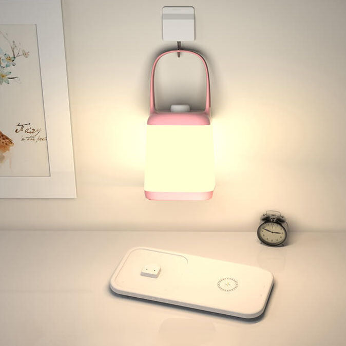 Square Jar Portable ABS Table Lamp