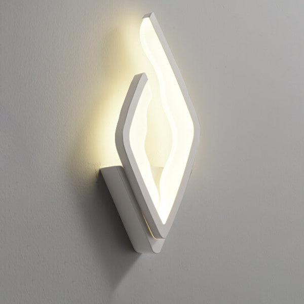 Acrylic Flame Design Wall Lamp