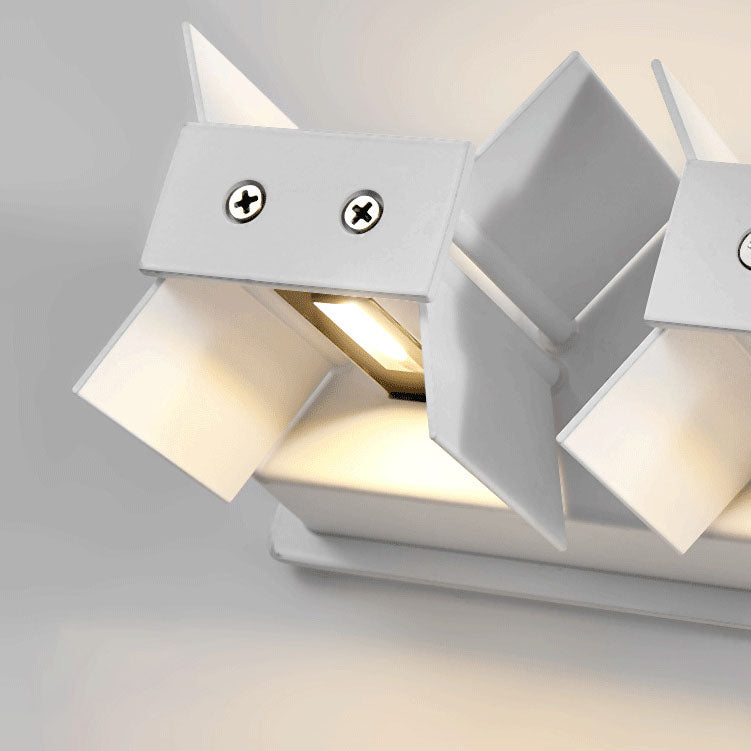 Aluminum Square Flat Beam Wall Lamp