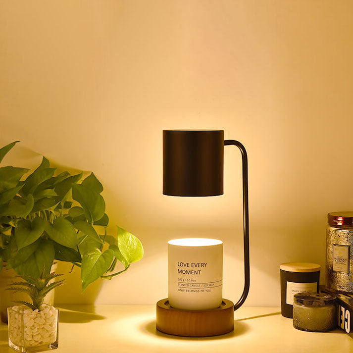 Wood Timing Dimming Melting Table Lamp