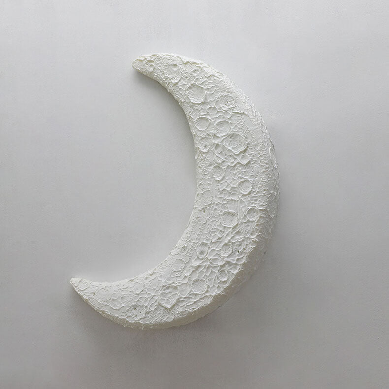 Moon Shape Resin Rainproof Outdoor Light