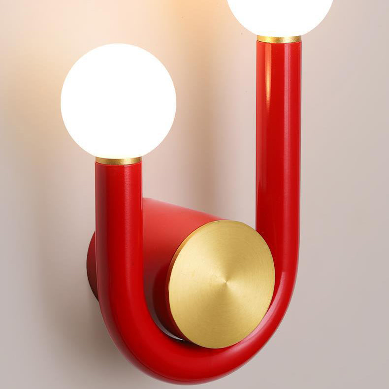 U-Shape Iron Aluminium Acrylic Wall Lamp